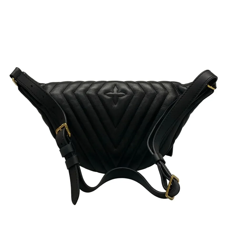 Louis Vuitton Bum Bag New Wave M53750 Smooth Leather Calf Leather